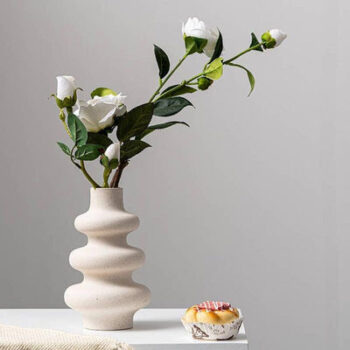 The Single Green Matcha Small Arch Vase