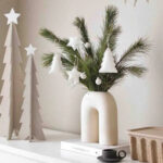 Sculptural Ivory Ceramic Vase