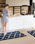 Set of 2 Anti-Skid Kitchen Rugs