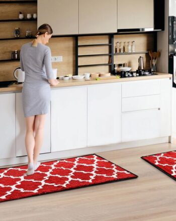 Pack of 2 Washable Kitchen Mats