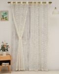 2 in 1 Eyelet Window Curtain