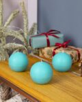 Set of 3 Nag Champa Scented Round Candles