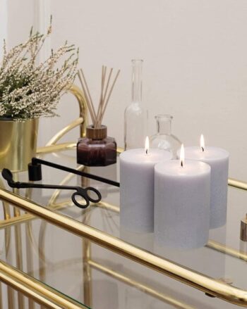 Set of 3  Pacific Fragrance Pillar Candles
