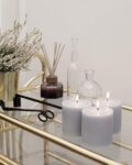 Set of 3 Pacific Fragrance Pillar Candles