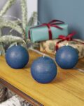 Set of 3 Scented Round Candles