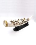 Gold-Plated Fengshui Pattern Napkin Ring