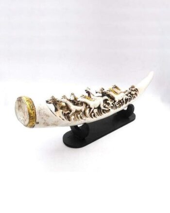 Gold-Plated Fengshui Pattern Napkin Ring
