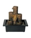 Set of 2 Elephant-Shaped Wooden Bookends
