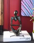 Triangle Bookends – Handcrafted Set of 2