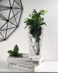 Faux Boston Fern with Cement Pot