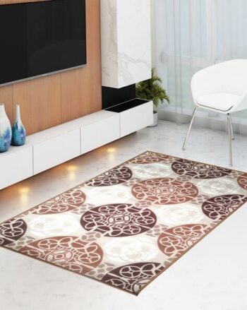 English Anti-Slip Printed Runner Carpet