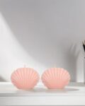 Pack of 2 Sea Shell Design Scented Soy Wax Handmade Candles