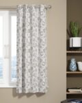 Floral Pattern Window Curtain