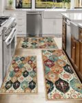 Pack of 3 Printed Anti-Skid Rugs
