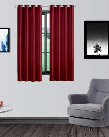 Solid Window Curtains