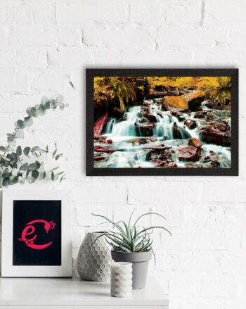Beautiful Scenic Waterfall View Wall Art