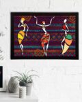 Dancing Tribal UV Art Painting