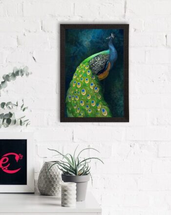 Peacock UV Art Painting
