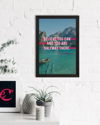 Typography Pattern Satin Matt Texture UV Art Painting