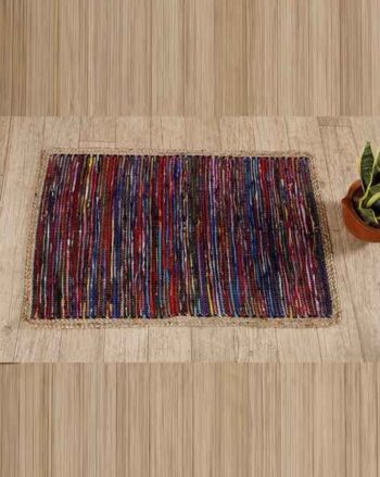 Reversible Braided Floor Mat 39" x 24"
