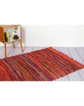 Beautiful Traditional Recycled Cotton Rug