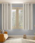 Pack of 2 Printed Window Curtains with Eyelets