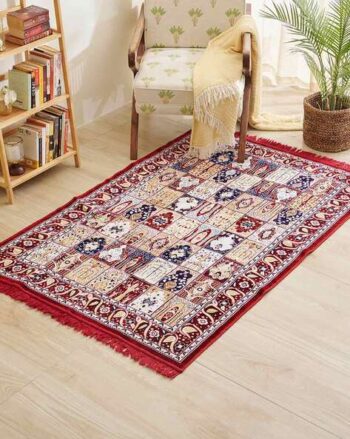 Corsica Esteem Polycotton Checked Woven Carpet