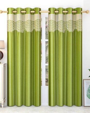 Set of 2 Eyelet Curtains