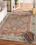 Traditional Rug With Anti-Skid Backing