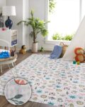 Rectangle Shape Rug in a Bag-Washable