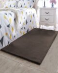 2000 GSM Rabbit Fur Rectangle Mat