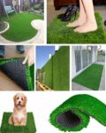 Rectangular Artificial Grass Rug