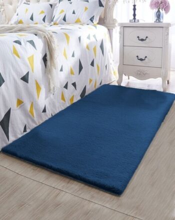 2000GSM Rabbit Fur Rectangle Mat