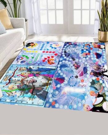 3 in 1 Cartoon Print Reversible Rug
