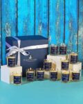 Set of 12 Glass Scented Candles