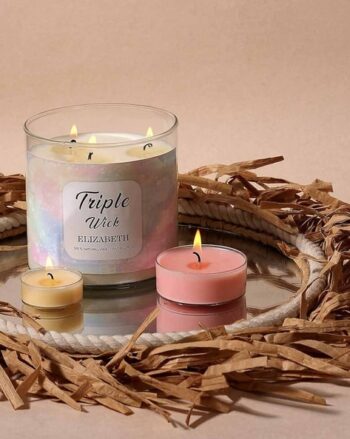 Triple Wick Scented Candle