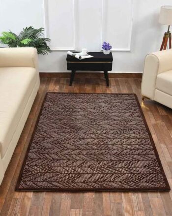 Herringbone Pattern Rectangular Carpet 2"x 5"