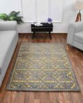 Geometric Print Rectangle Carpet 2"x 5"