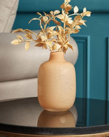 Striped Ceramic Vase