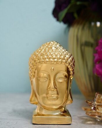 Buddha Head Religious Idols with Base