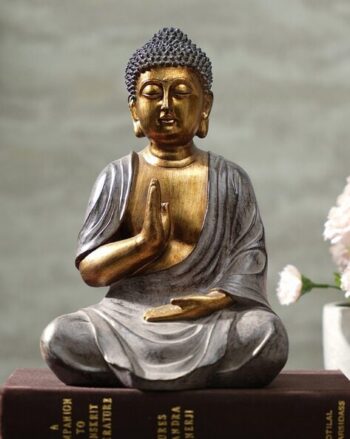Ceramic Buddha Head Showpiece