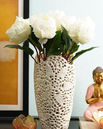 Handcrafted Rattan Hanging Planter