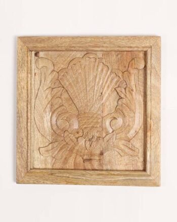 Hand Carved Wooden Wall Art