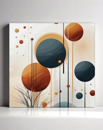 Wall Art Canvas Painting with Frame
