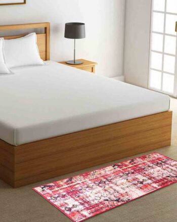 Abstract Rectangular Shape Bed Runner