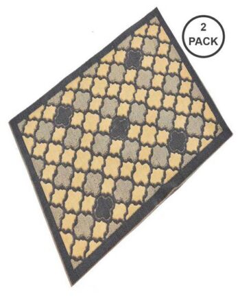 Pack of 2 Anti-Skid Doormats