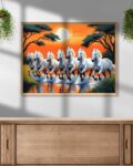 saf_multicoloured_7_running_horses_framed_wall_paintings.jpg