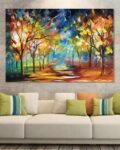 Adhesive Printed Wall Painting