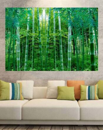 Bamboo Trees Canvas Wall Painting