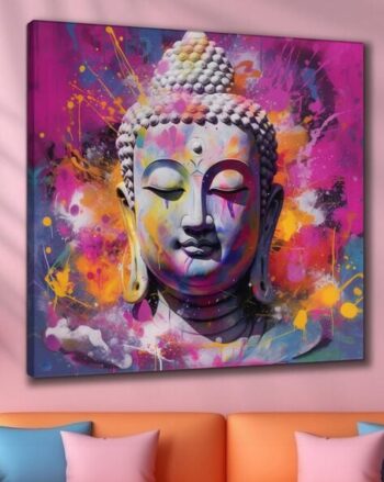 Buddha Canvas Wall Painting